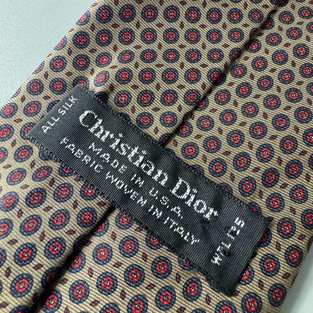 Christian Dior All Silk Necktie - Picture 10 of 11
